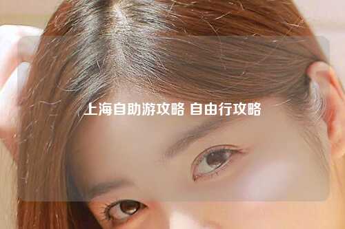 上海自助游攻略 自由行攻略